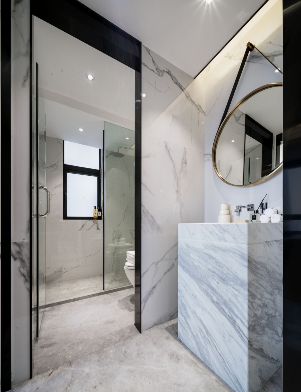 现代简约风格室内设计家装案例-卫生间 现代简约风格室内设计家装案例-卫生间