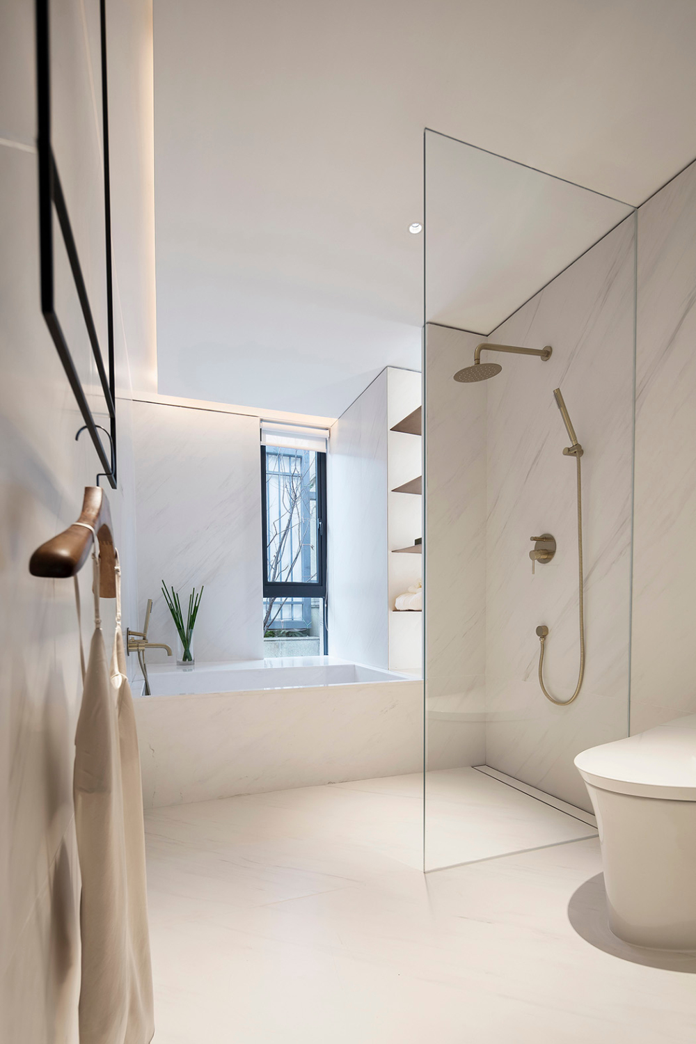 轻奢素雅风格室内家装案例效果图-卫生间 轻奢素雅风格室内家装案例效果图-卫生间