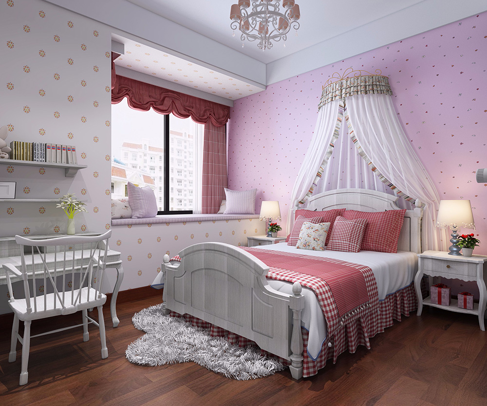 现代轻奢风格别墅装修效果图-佛山灯湖领秀别墅350平米-别墅儿童房装修 现代轻奢风格别墅装修效果图-佛山灯湖领秀别墅350平米-别墅儿童房装修